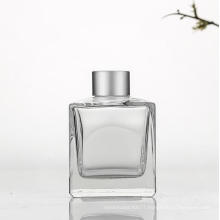 manufacturer design empty transparent deodorative glass square reed diffuser bottle